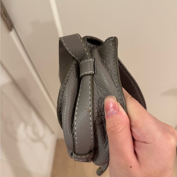 Chloe - Marcie Small Crossbody Bag - Gray - Pre-Owned - Plz Check Pics - Picture 9 of 16